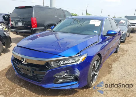 2019 Honda Accord Sport from USA, damaged, VIN 1HGCV1F38KA094097
